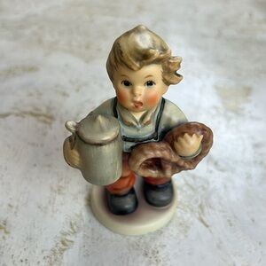Pretzel Boy Goebel Germany Hummel figurine 2093 First Issue Millennium 2000